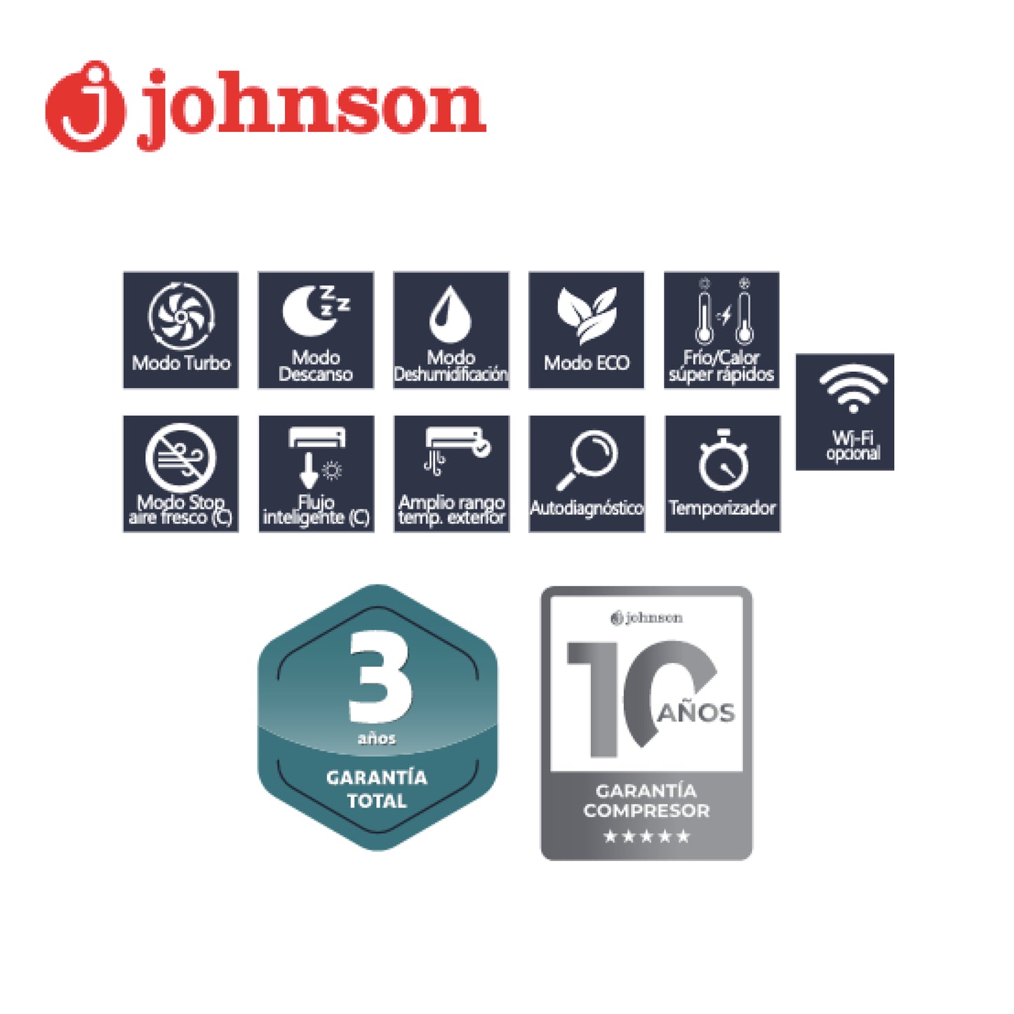 AIRE ACONDICIONADO JOHNSON TEIDE52K