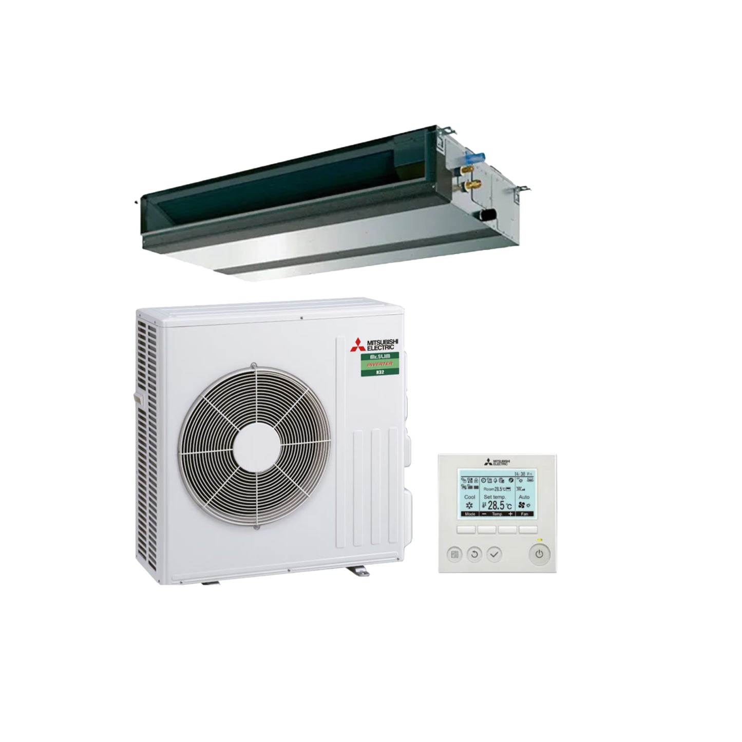 AIRE ACONDICIONADO DE CONDUCTOS MITSUBISHI MGPEZ-100VJA