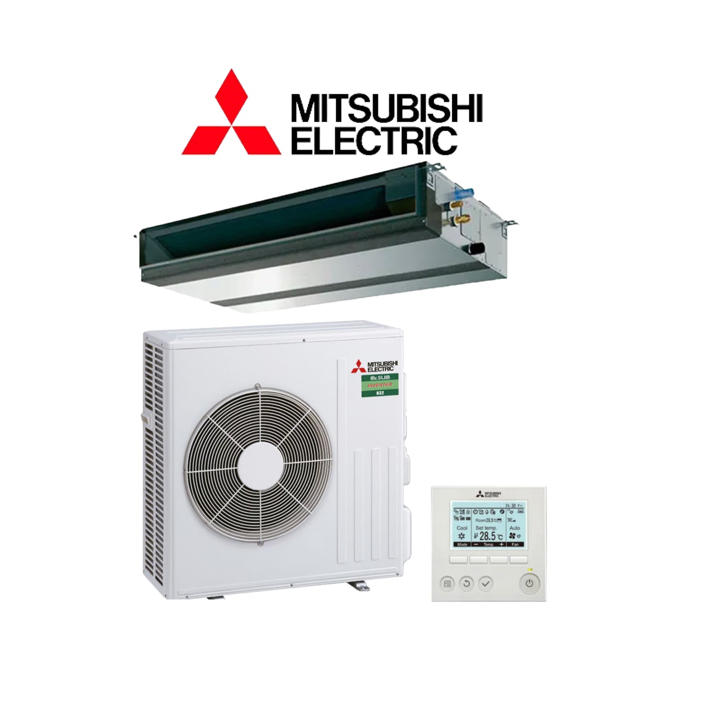 AIRE ACONDICIONADO DE CONDUCTOS MITSUBISHI MGPEZ-100VJA
