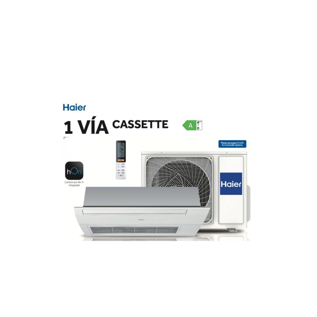 AIRE ACONDICIONADO CASSETTE UNA VIA HAIER CAS1V25WIFI