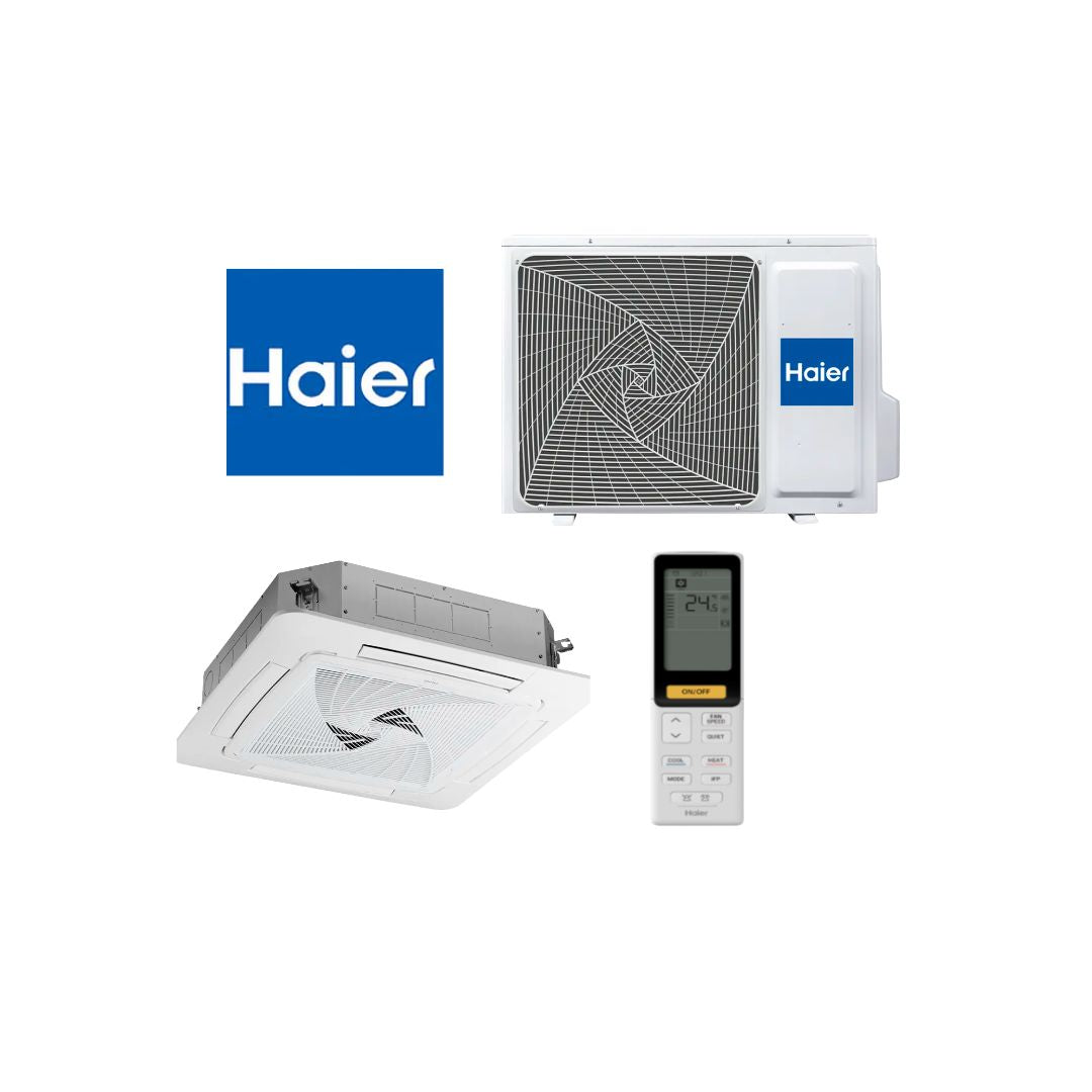 AIRE ACONDICIONADO CASSETTE 90X90 HAIER CST90/140TWIFI TRIFASICO