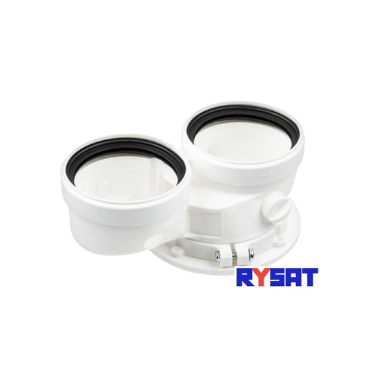 ADAPTADOR BIFLUJO 80mm