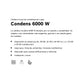 Caldera BOSCH de condensación a gas Condens 6000 W