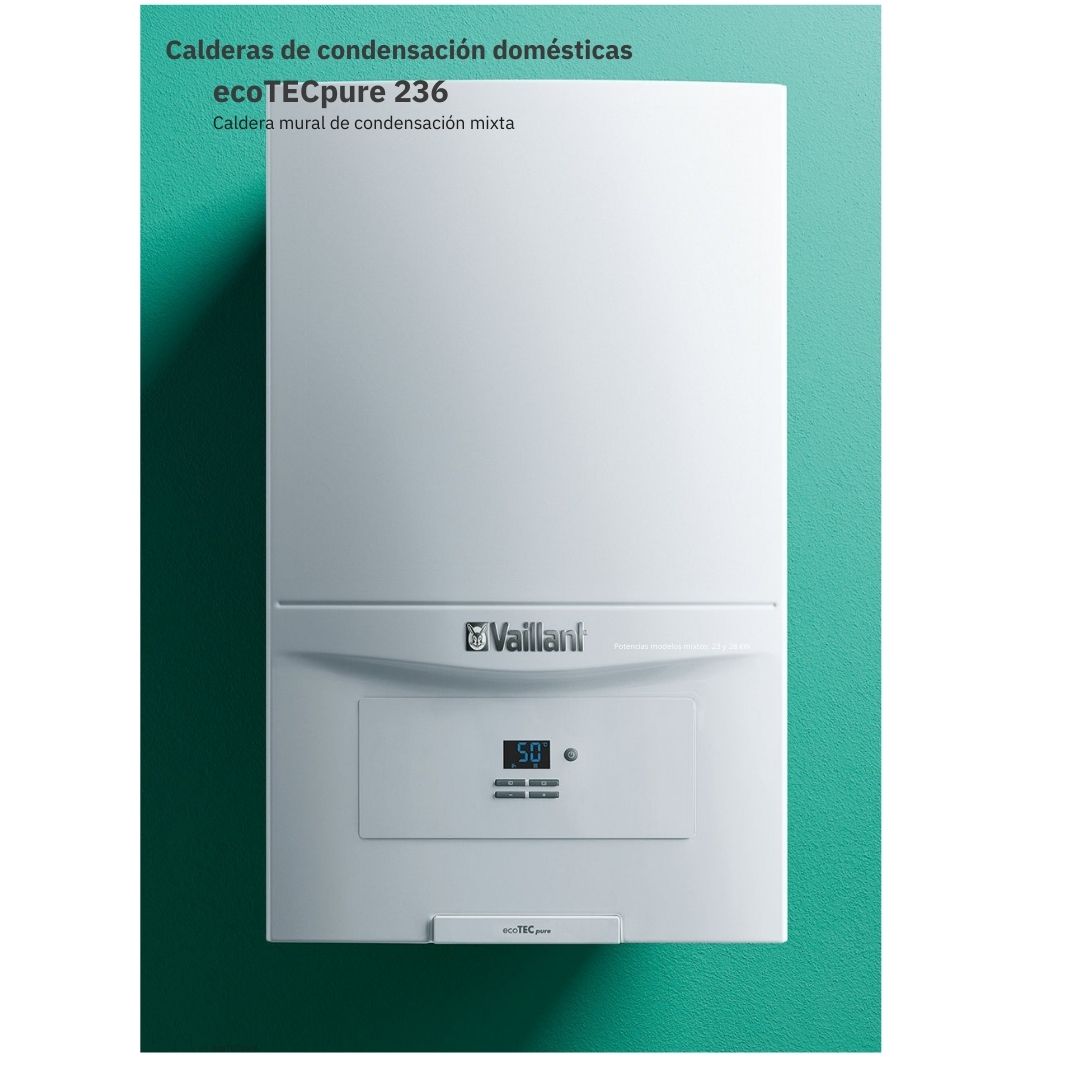 CALDERA DE CONDENSACION VAILLANT ECOTEC PURE 236
